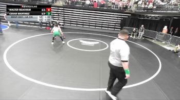 5A 126 lbs Champ. Round 1 - Walter Beacham, Alta vs Cesar Martinez, Olympus