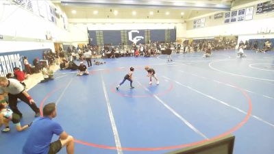 53 lbs Cons. Round 3 - Maddox Smith, Hesperia vs Levi Lambert, Rancho Bernardo Wrestling