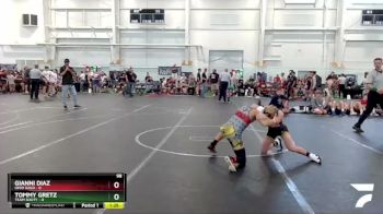 98 lbs Round 4 (8 Team) - Tommy Gretz, Team Shutt vs Gianni Diaz, Ohio Gold