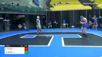 220 lbs Consolation - Zachary Ferrera, Unattached 51 vs DeShawn Griffin, Unattached 104