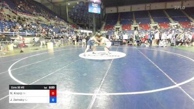 215 lbs Cons 32 #2 - Noah Knorp, PA vs Jake Zemsky, NJ