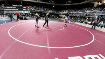 6A 157 lbs Cons. Round 2 - John Collazo, Keller Timber Creek vs Alireza Dodangeh, Plano West