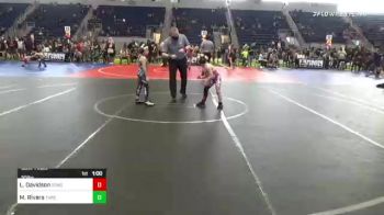 55 lbs Semifinal - Lincoln Davidson, Sons Of Atlas vs Matthew Rivera, Threshold WC