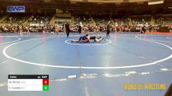 100 lbs Consi Of 8 #2 - Wyatt Strick, Lawrence Elite vs Cael Combs, Sebolt Wrestling Academy