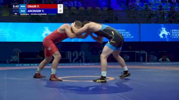 70 kg Qualif. - Pavel Graur, Moldova vs Yegor Anchugin, Kazakhstan