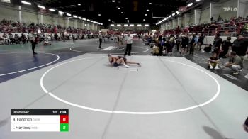 109 lbs Semifinal - Bayden Fandrich, Darkhorse WC vs Isaiah Martinez, Independent