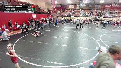 59 lbs Champ. Round 3 - Ciro Livoti, TW Wrestling vs Rigzton Hammond, 208 Spartan WC