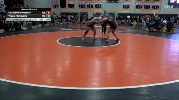 170 lbs Quarterfinal - Tara Crowley, Center Point-Urbana vs Addison Bowman, Prairie, Cedar Rapids