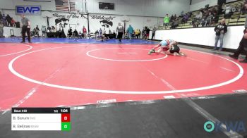 98 lbs Rr Rnd 4 - Blay Sorum, Salina Wrestling Club vs Bryson Gelinas, Believe To Achieve WC