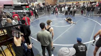 120 lbs Cons. Round 5 - David Wiehle, Tahoma vs Audon Clark, Toppenish