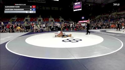 120 lbs Champ. Rd Of 128 - Alexander Kane, PA vs Jahryzen Pagaragan, NV