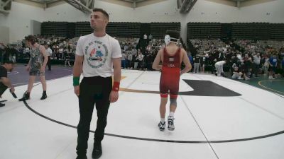 119-I lbs Consi Of 16 #1 - Trey Kiernan, Barn Brothers vs Kenny Worthington, Bristol