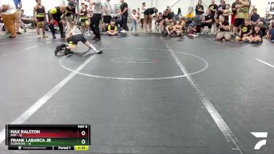 60 lbs Round 3 (8 Team) - Frank Labarca Jr, Scorpions vs Max Ralston, OMP