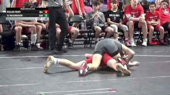 132 lbs Semis - Cj Mcgregor, Algona vs Nolan Kent, Williamsburg