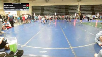 116 lbs Rr Rnd 4 - Aidan Carty, Centurion MS vs Landon Meyer, Shore Thing Wave