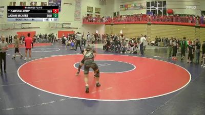 144 lbs Champ. Round 3 - Jaxon McAtee, Skyview vs Carson Addy, Union