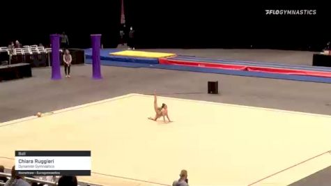 Chiara Ruggieri - Ball, Dynamite Gymnastics - 2021 USA Gymnastics Championships