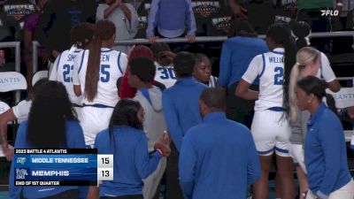 MEMPHIS vs. MIDDLE TENNESSEE - 2023 Battle 4 Atlantis Women's Tournament