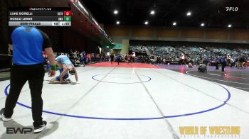 200 lbs Semifinal - Luke Borelli, Dethrone vs Rosco Lewis, Shelton Wrestling Academy