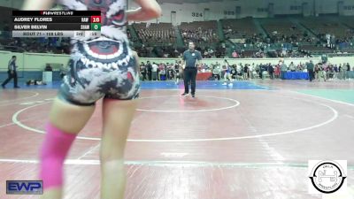 108 lbs Quarterfinal - Kathryn Tetreault, Lawton IKE vs Alexandria Skidmore, Edmond North