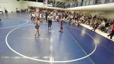 88-90 lbs Round 3 - Liliana Sharp, Uintah Girls Wrestling vs Oakley Wilson, Champions Wrestling Club