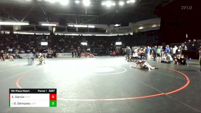 100 lbs 5th Place Match - Dylan Dempsey, La Center (Girls) vs Emily Garcia, East Valley (Yakima) (Girls)