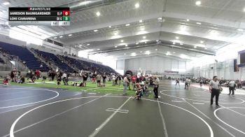 49 lbs 2nd Place - Jameson Baumgardner, El Paso Texas WC vs Loki Camarena, So Cal Hammers