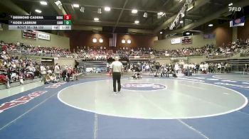 3A 132 lbs Champ. Round 1 - Desmond Cadena, Morgan vs Koen Labrum, Carbon