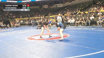 190 Class 2 lbs Quarterfinal - Harmony Moore, Willard vs Jayden Moehle, Grain Valley