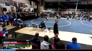 132 lbs Cons. Round 6 - Anthony Abundiz, Othello vs Tommy Belding, La Grande