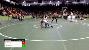 113 lbs Quarterfinal - RJ Taylor, Perry Meridian vs Kyle Sheard, Centerville