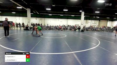 150 lbs Round Of 128 - Christopher Aparicio, NC vs Jacob Critchfield, NH