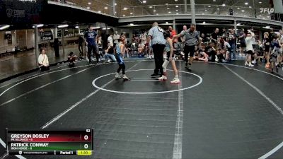 52 lbs Placement (4 Team) - Greyson Bosley, PA Alliance vs Patrick Conway, Iron Horse