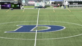 Replay: NYU vs Drew | Sep 20 @ 3 PM