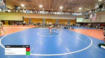 120 lbs Consi Of 16 #2 - Victor Ye, Westwood vs Nicholas Irizarry, South Plainfield