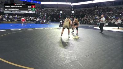 165 lbs Consi Of 32 #2 - Daniel Armendarez, Selma (CS) vs Max Stevenson, Hesperia (SS)