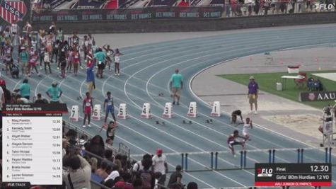 2026 AAU Junior Olympic Games - Youth Boys' 100m Hurdles, Finals 1 - Age 12