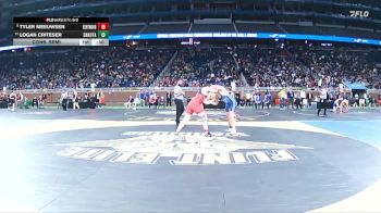 D1-215 lbs Cons. Semi - Tyler Meeuwsen, East Kentwood HS vs Logan Criteser, Dakota HS