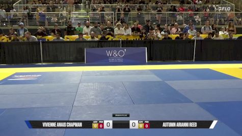 Autumn Arianni Reed vs Vivienne Anais Chapman 2025 Pan Kids Jiu-Jitsu IBJJF Championship