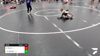 79-86 lbs 1st Place Match - Heustyn Roesler, St.Paul Youth Wrestling vs Cruz Mason, Broken Bow Wrestling Club