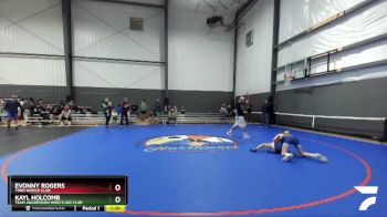 102 lbs Round 1 - Evonny Rogers, Toro World Club vs Kayl Holcomb, Team Aggression Wrestling Club