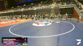 56 lbs 5th Place Match - Cayden Dickerson, North Big Horn Rams vs Forest Wagner, Wyoming Underground Wrestling