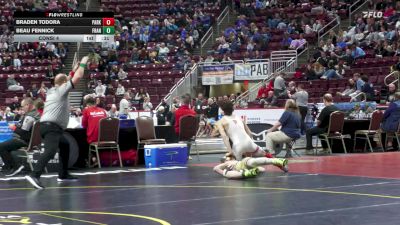 114 lbs Consi 4 - Braden Todora, Parkland vs Beau Fennick, Franklin Regional