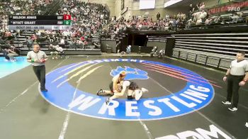 4A 165 lbs Cons. Round 1 - Seldon Jenks, Uintah vs Wyatt Smart, Pine View