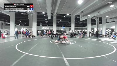 52 lbs Cons. Round 6 - Noah Cooper, MWC Wrestling Academy vs Julian (Gullien) Holguin, Amateur Wrestling Academy