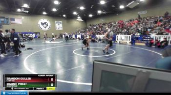 138 lbs Champ. Round 1 - Braden Priest, Bakersfield vs Brandon Guillen, Cerritos