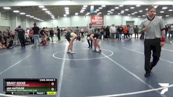 132 lbs Cons. Round 3 - Grady Gocke, River City Wrestling LLC vs Ian Mathuse, Powhatan Youth Wrestling Club