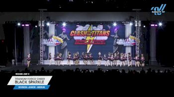 Titanium Force Cheer - Black Sparkle [2024 L3 Junior - Medium Day 2] 2024 ASC Clash of the Titans Schaumburg & CSG Dance Grand Nationals