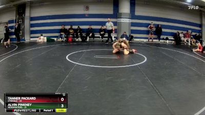 130 lbs Round 7 (8 Team) - Tanner Packard, CTWHALE vs Alvin Pinkney, Headhunters