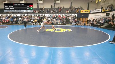 149 lbs 3rd Place Match - Matt Ellis, Thomas More vs Bam West, Central Oklahoma